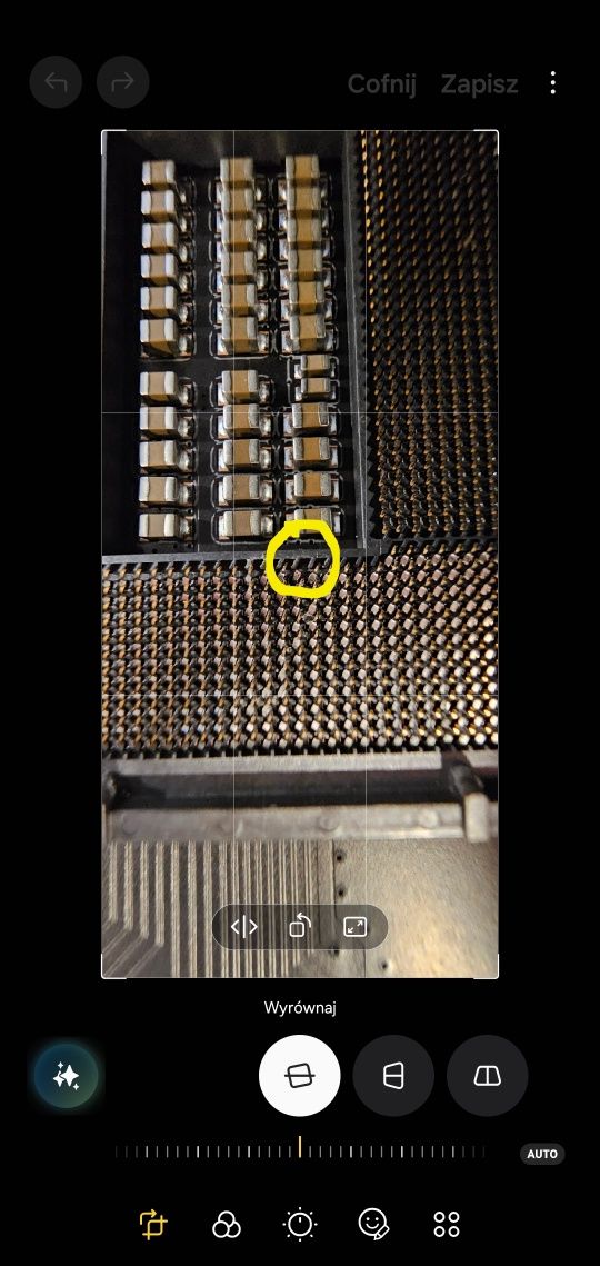 Uszkodzona plyta glowna gigabyte x gaming ddr4 z690 .