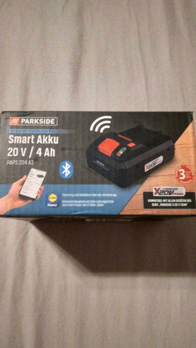 Bateria Parkside Smart Akku PAPS 204 A1 20V/4Ah