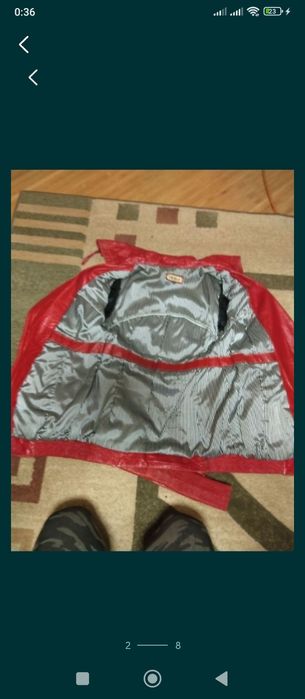 Женская кожаная курточка S.