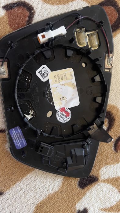 Вкладиш дзеркала skoda superb 3 мертва зона фотохром підігрів