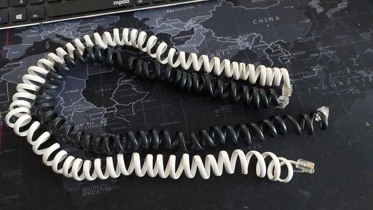 Телефонний апарат Hello-Tel НТ-771 та телефонні дроти б/в