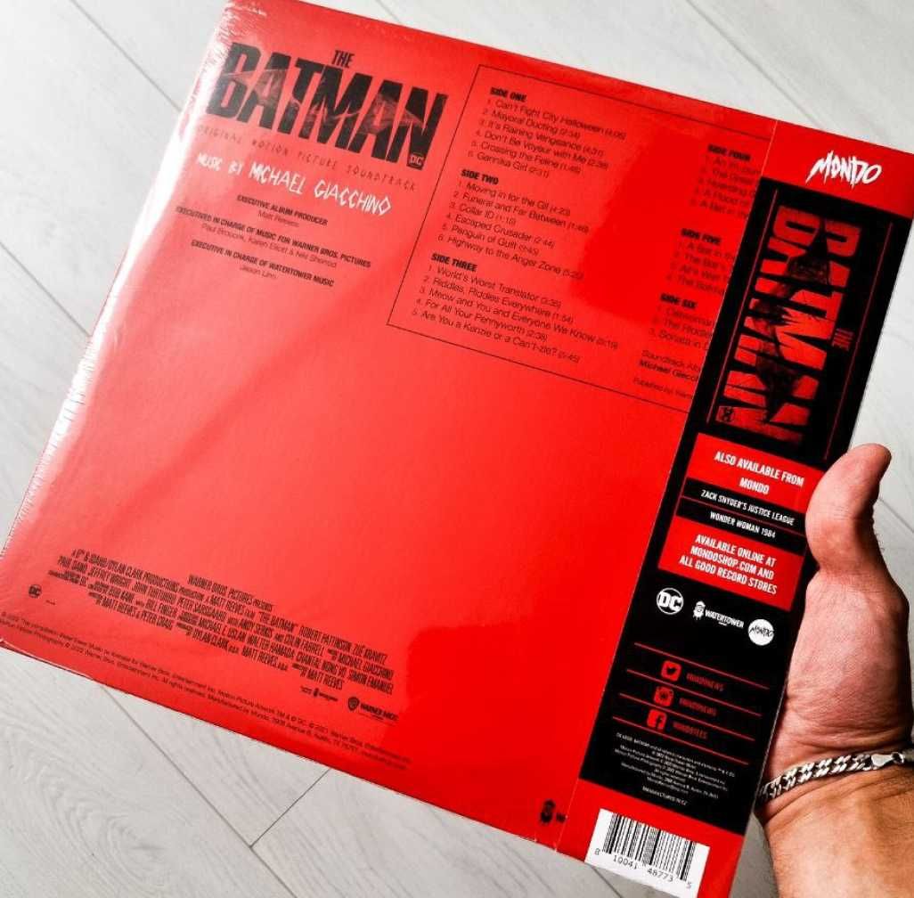 3LP платівки  The Batman Soundtrack