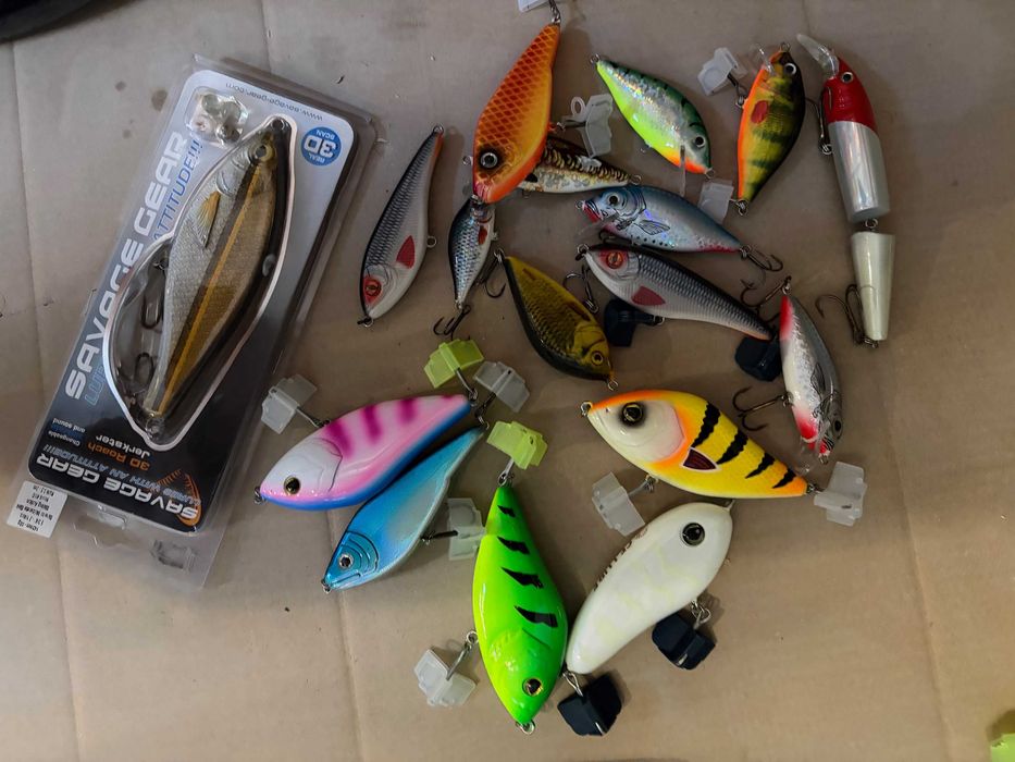 Zestaw przynęt na szczupaka jaxon, sg itp