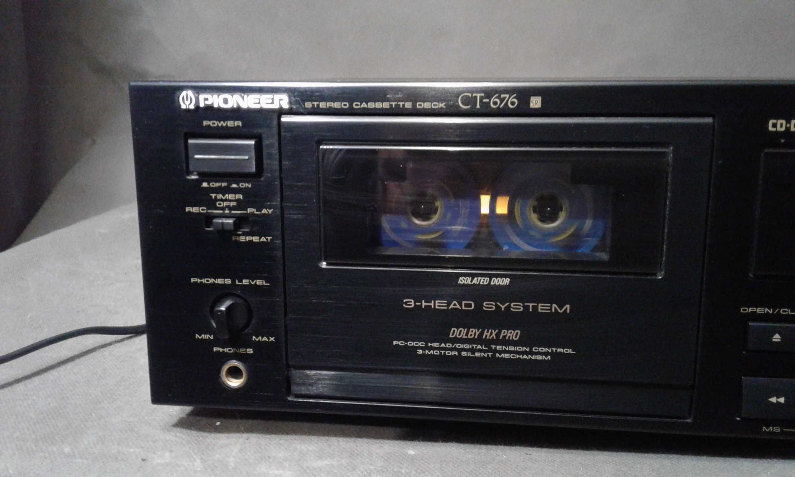 PIONEER CT-676, magnetofon kasetowy
