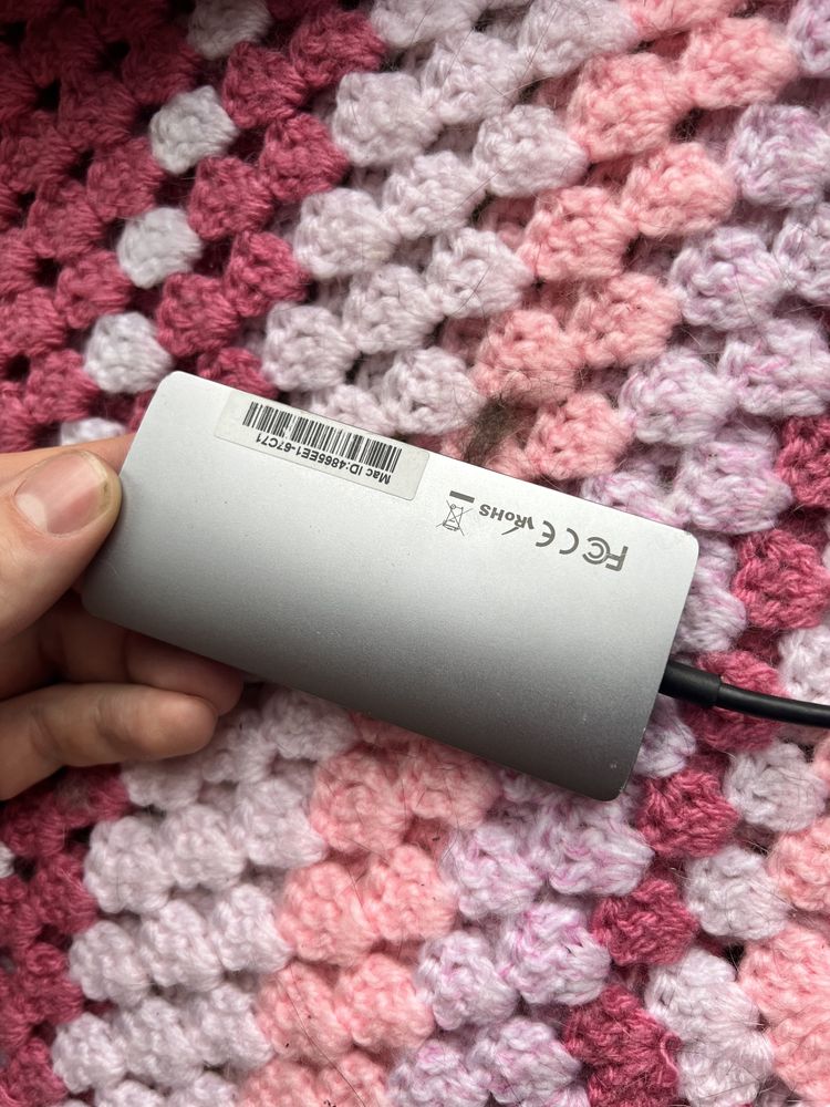 USB хаб адаптер 4K multi-port Переходник для Mac Book MacBook Apple