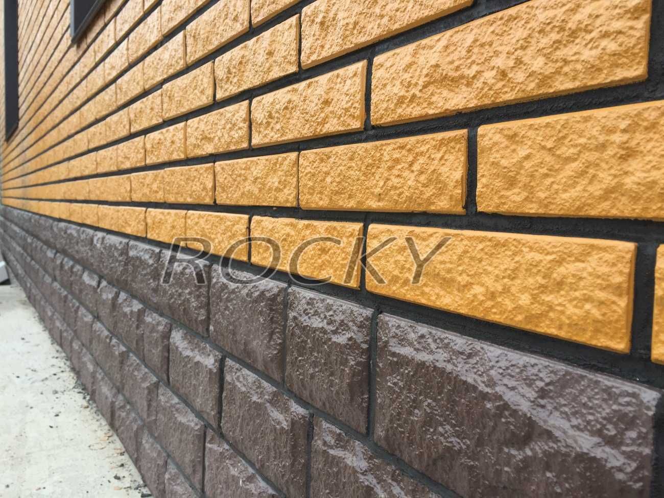 ТермоПанели ROCKY, фасадная плитка клинкерный кирпич, сайдинг и декор