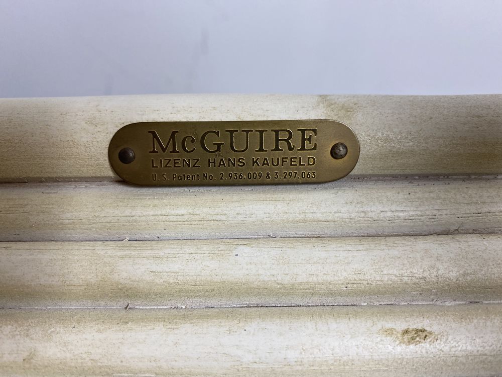 Fotel  Butterfly Unikat   projekt McGuire’a , vintage design interior