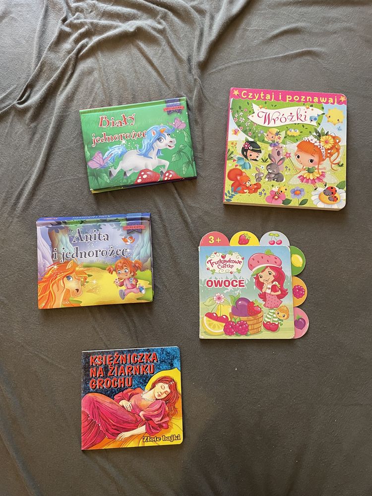 książeczki dla dzieci 2 do 5 lat wróżki jednorożce truskawkowe