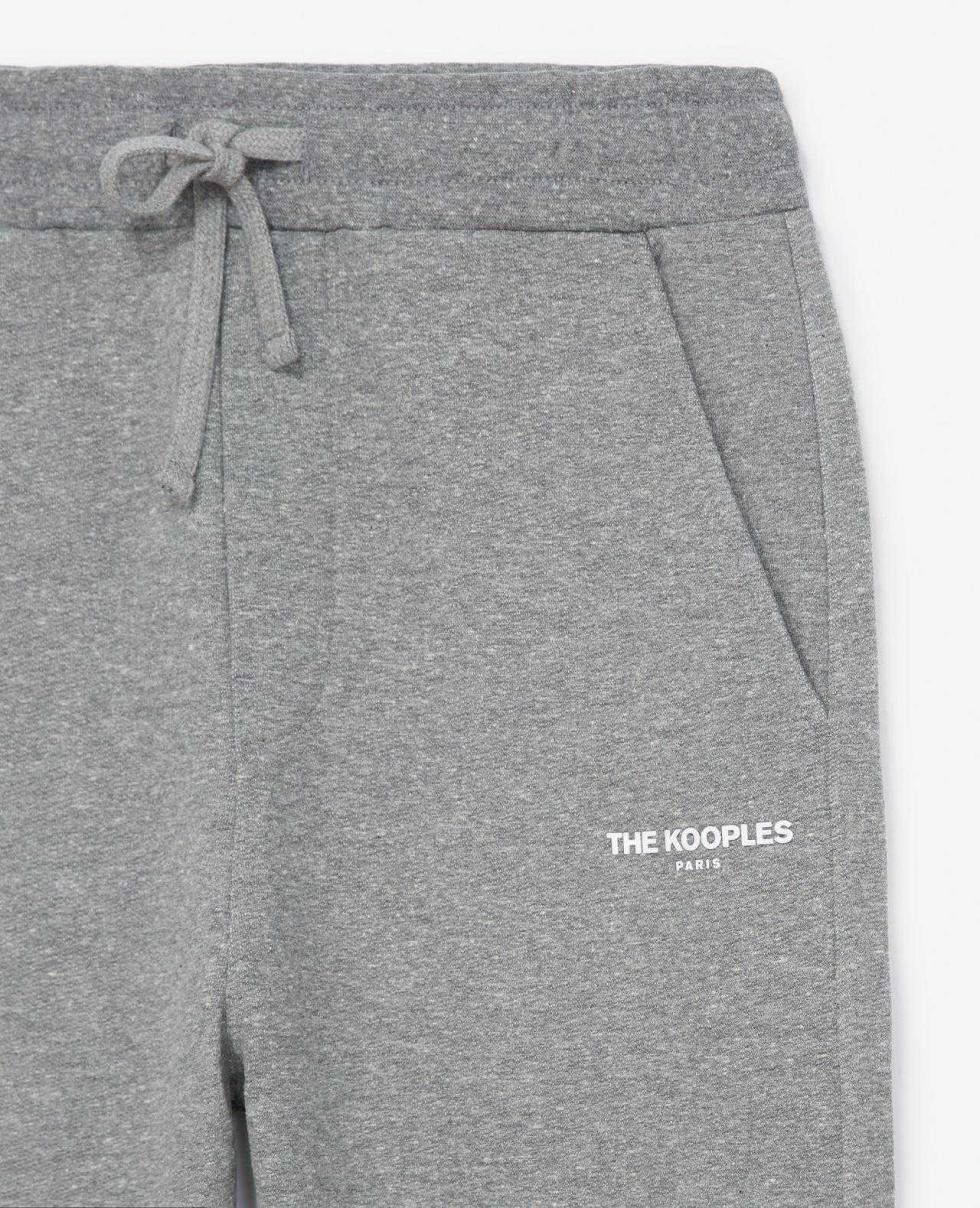Джогери THE KOOPLES Mens Gray Joggers in thick cotton
