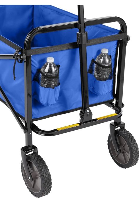 Amazon Basics Składany wózek do ogrodu, składany, transportowy