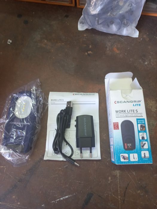 Lanterna de trabalho LED recarregável WORK LITE S – SCANGRIP