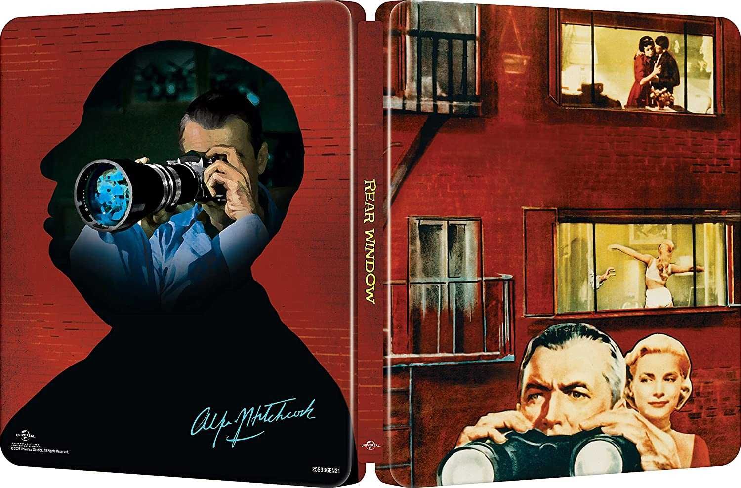 REAR WINDOW Okno na podwórze 4K+ Blu-Ray Steelbook POL