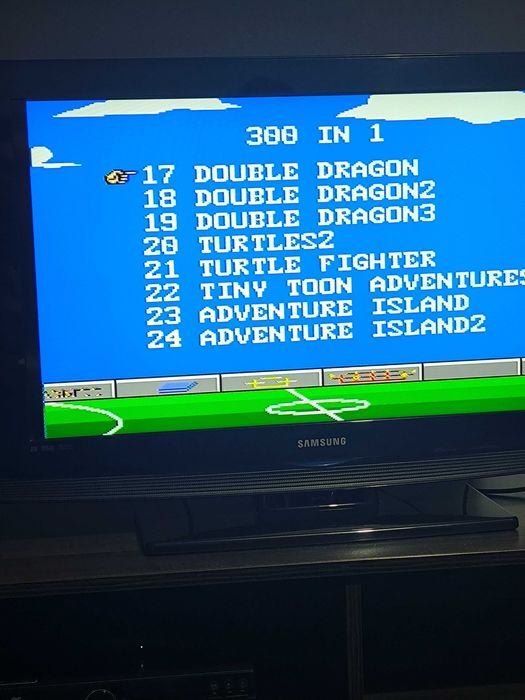 Consola com jogos clássicos