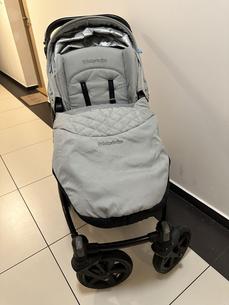 Wózek dziecięcy Baby Design Lupo Comfort 2 w 1 gondola i spacerówka