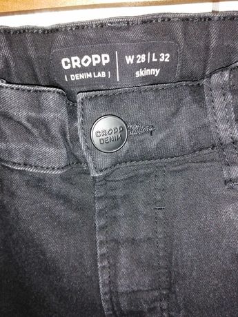 Jeansy spodnie CROPP młodzieżowe męskie XS S