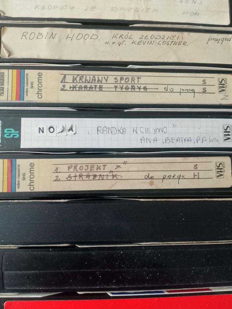 Sprzedam Kasety VHS