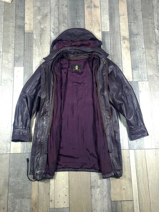 Proskór, skórzana Vintage Parka, damska rozmiar 46 L