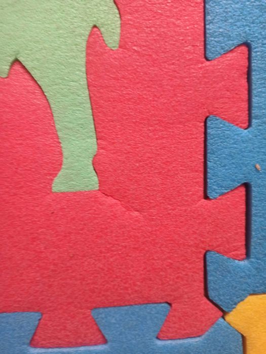 Mata piankowa dziecięca puzzle Maly genius 6mm, mata do zabaw