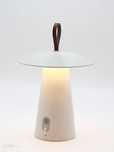 Lumisky Lampa Zewnętrzna Led Fungy W Kolorze Białym - Wys. 29 X Ø 20cm