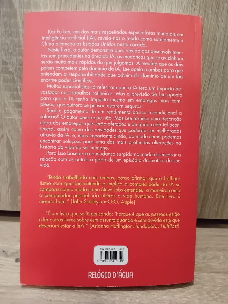 As superpotências da inteligência artificial - Kai Fu Lee