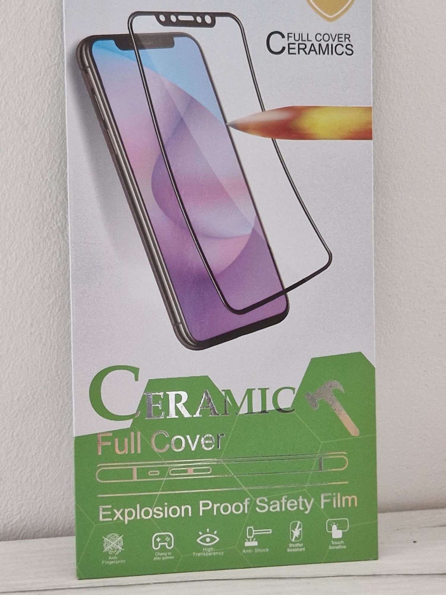 Armor Antishock Case do Samsung Galaxy A12 + Szkło ceramiczne