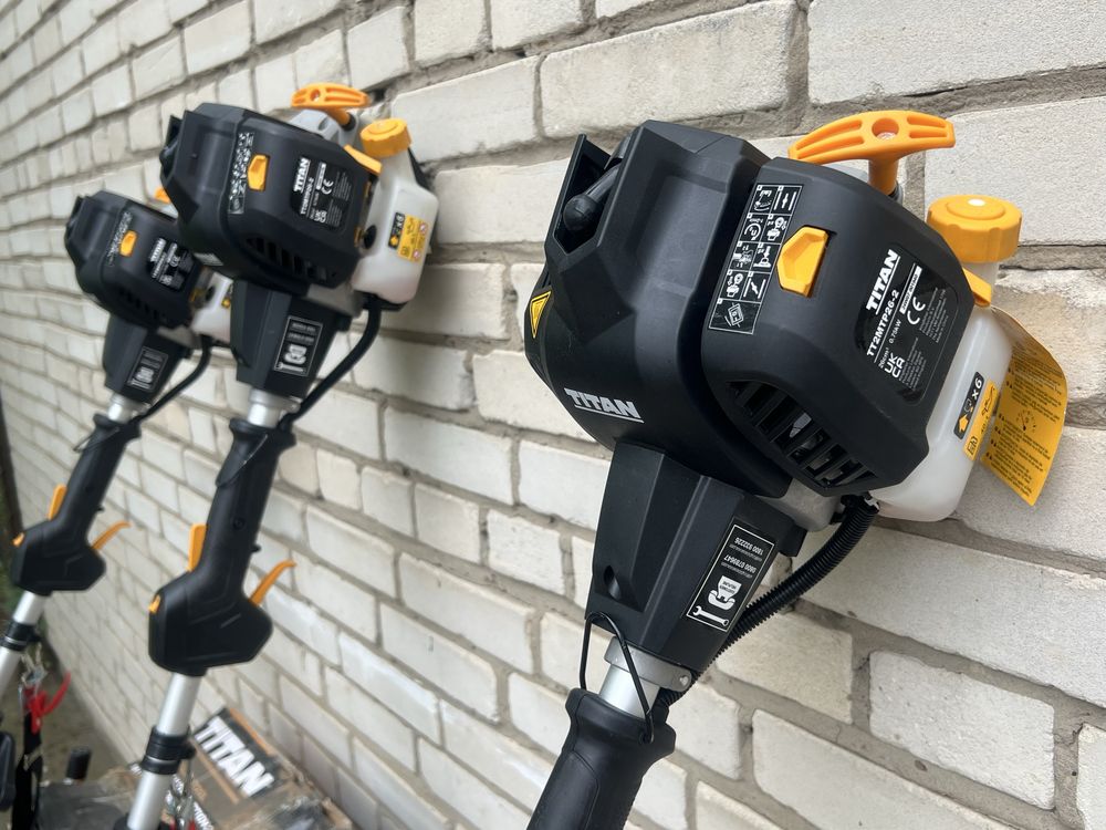 TITAN TT2MTP26–2 Бензиновий тример 2в1 бензокоса Англія