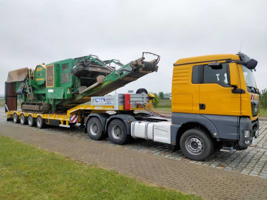 Rozbiórki Wyburzenia Kruszenia Młot Szczęka Kruszarka z Odsiewem Waga