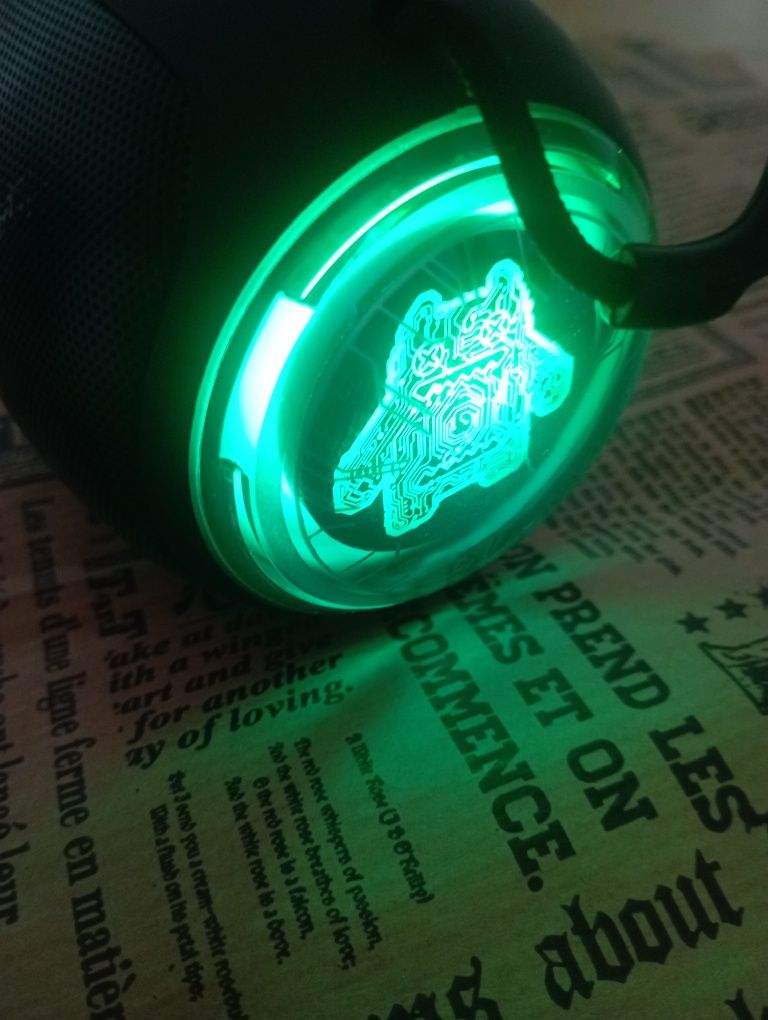 Блютуз колонка Zombiescat LED