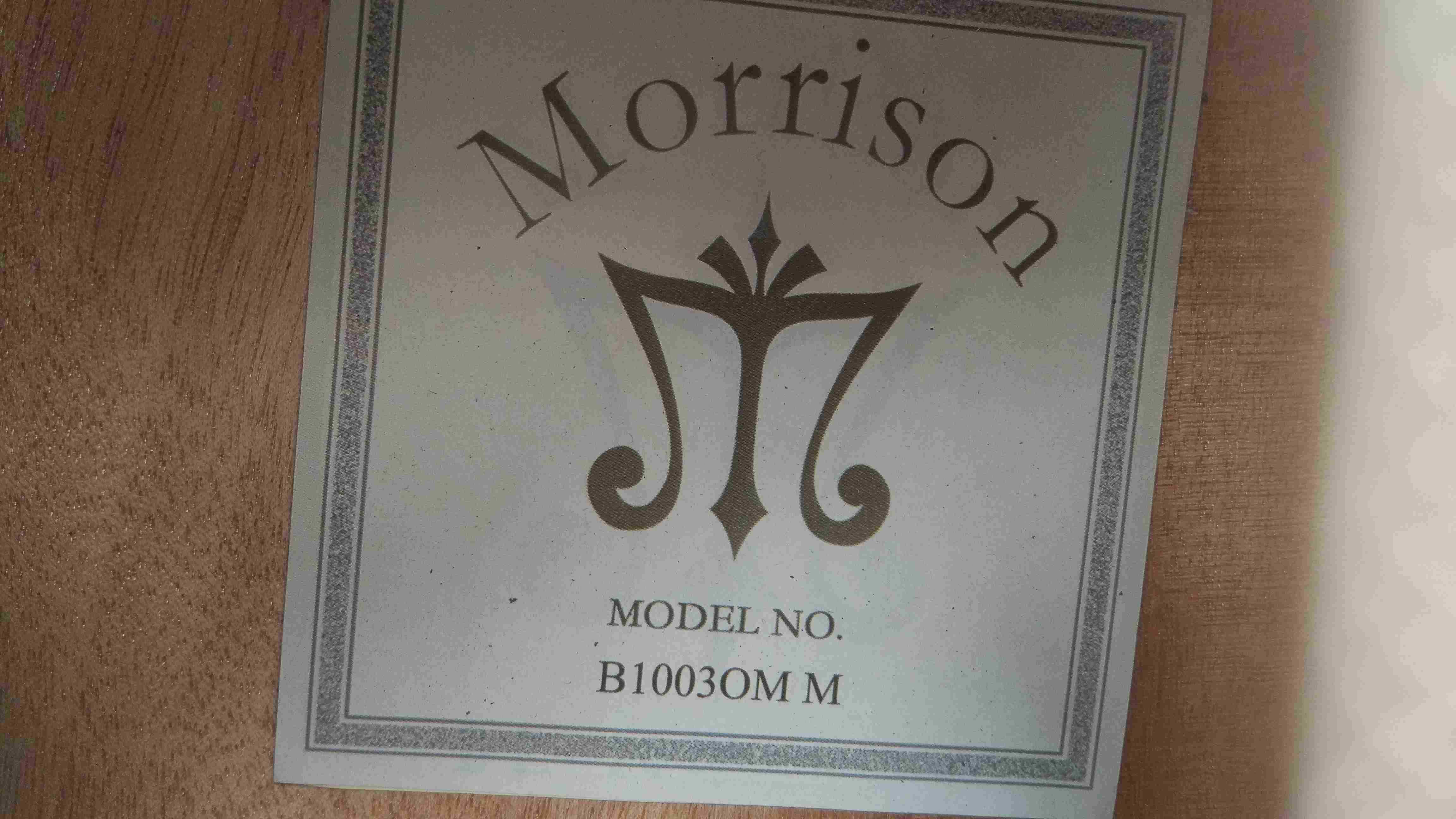 Nowa gitara akustyczna Morrison B-1003 OM