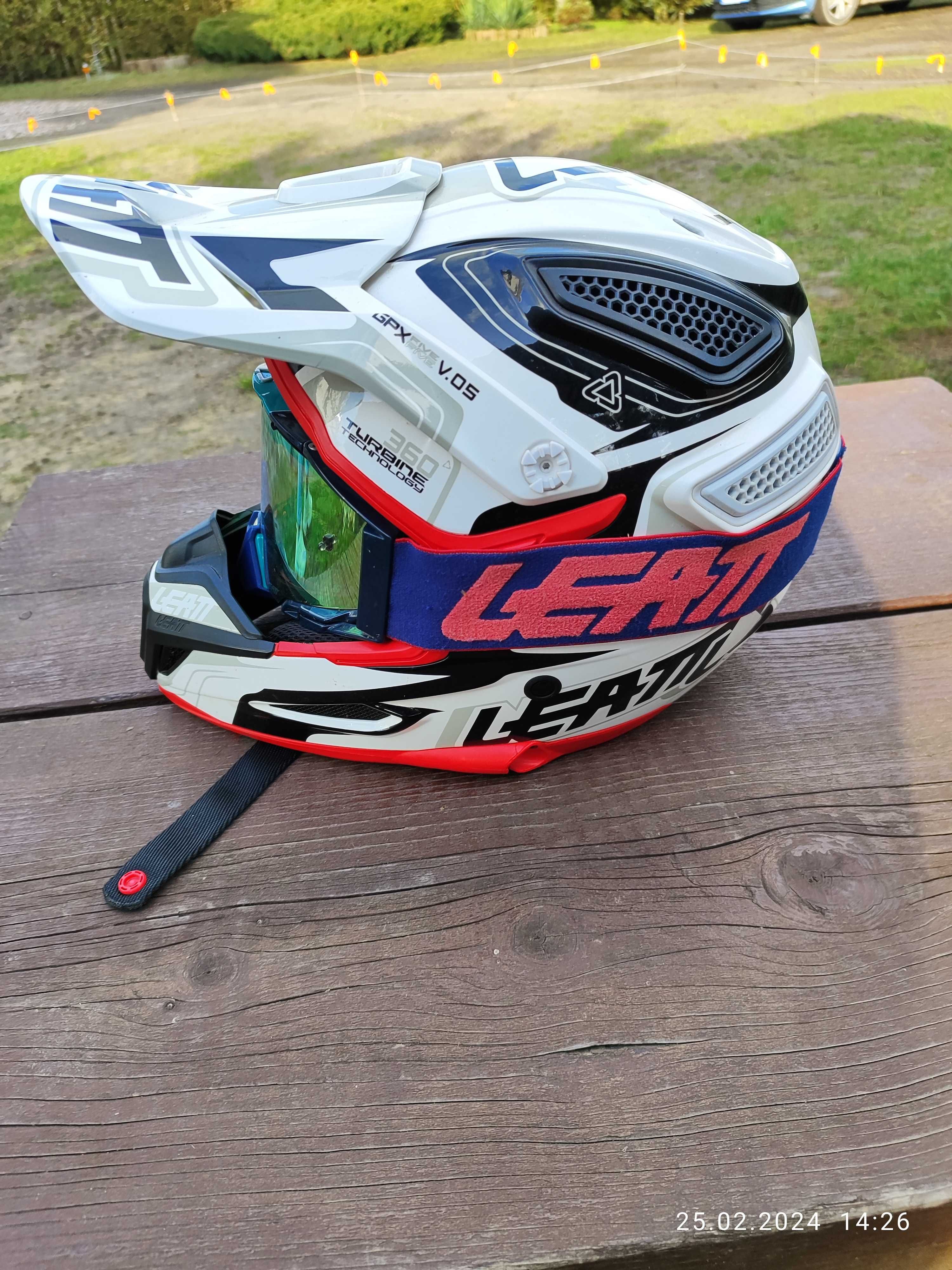 kask Leatt GPX 5.5 L w bdb stanie