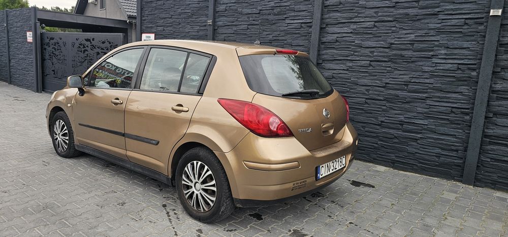 Skup aut Bydgoszcz Nissan Tiida 2007r 1.6 GAZ Klima