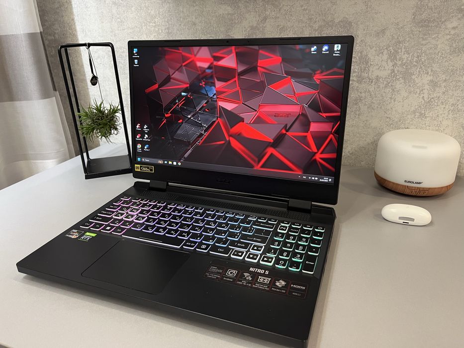 Ноутбук Acer Nitro 5 R7-6800H/32GB/1TB/Win11PX RTX3070Ti QHD165Hz