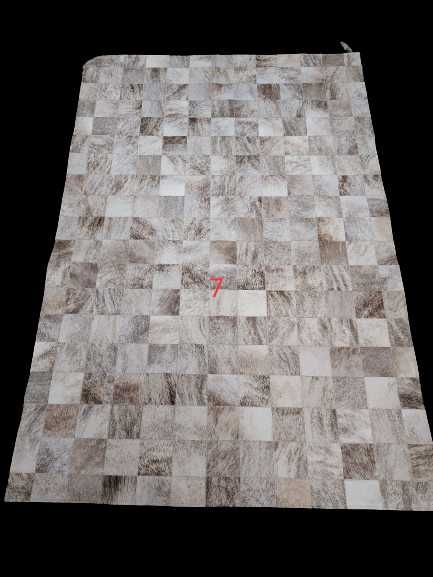 Dywan Patchwork Skóra Bydlęca Naturalna Skóra z Krowy Dywany