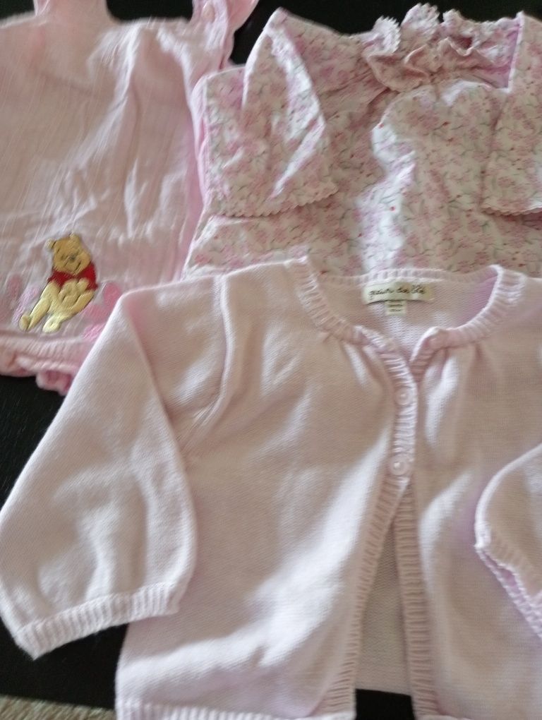 Lote de roupa bebé menina tam 0/3 meses