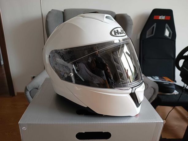 Kask motocyklowy HJC i90 r. S biały - nowy na gwarancji
