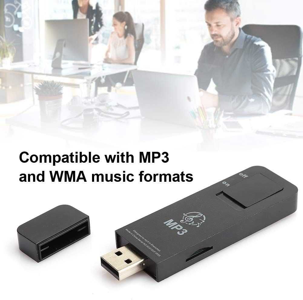 Annadue Przenośny mini Odtwarzacz MP3 WMA USB SD do 32Gb + słuchawki