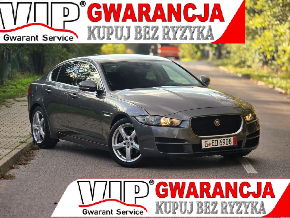 Jaguar XE 2,0D_180KM_Łopatki_Kamera_Nawi_Skóry_GWAARANCJA_12M.