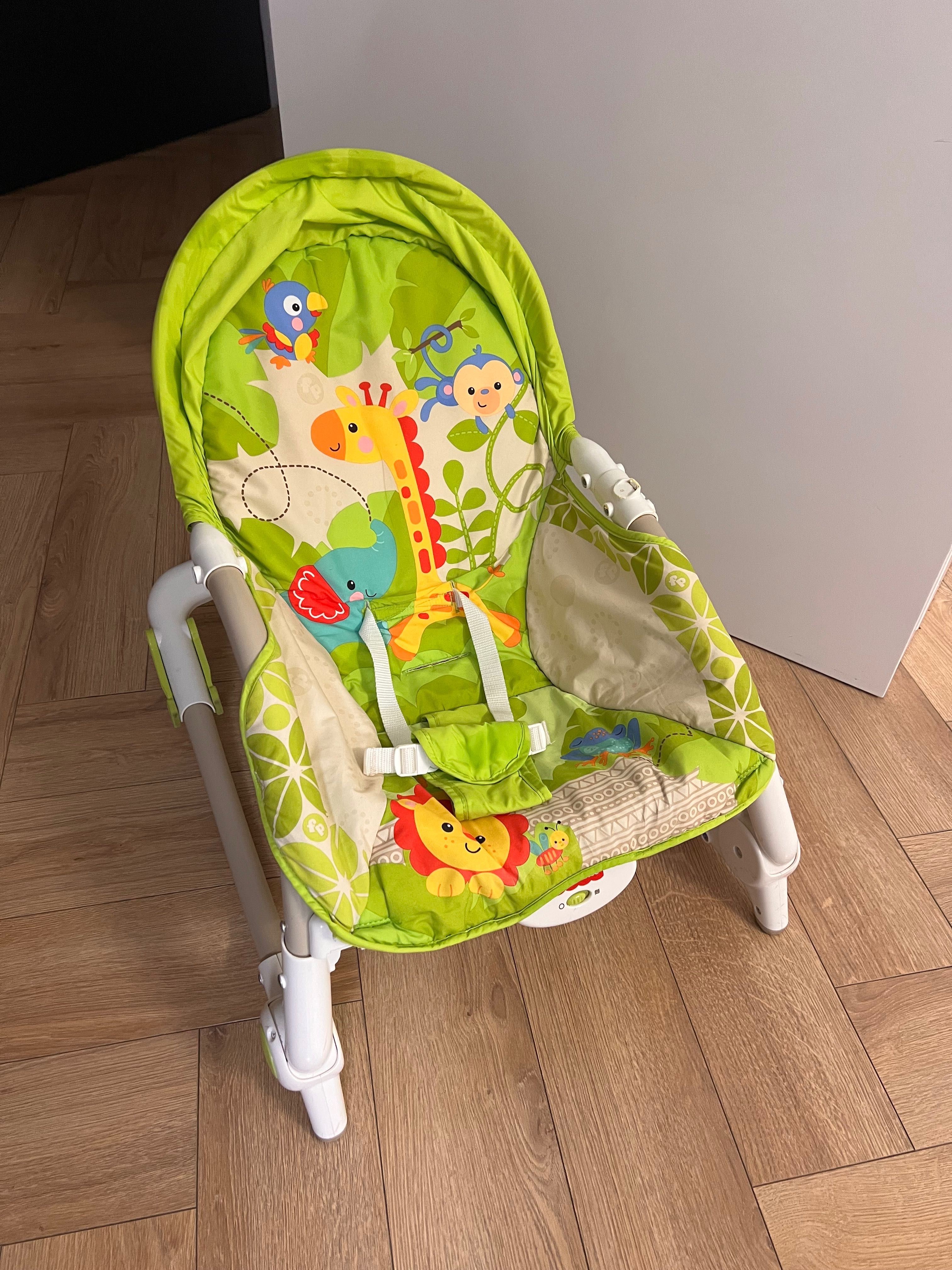 Leżaczek bujaczek fisher price stan bdb