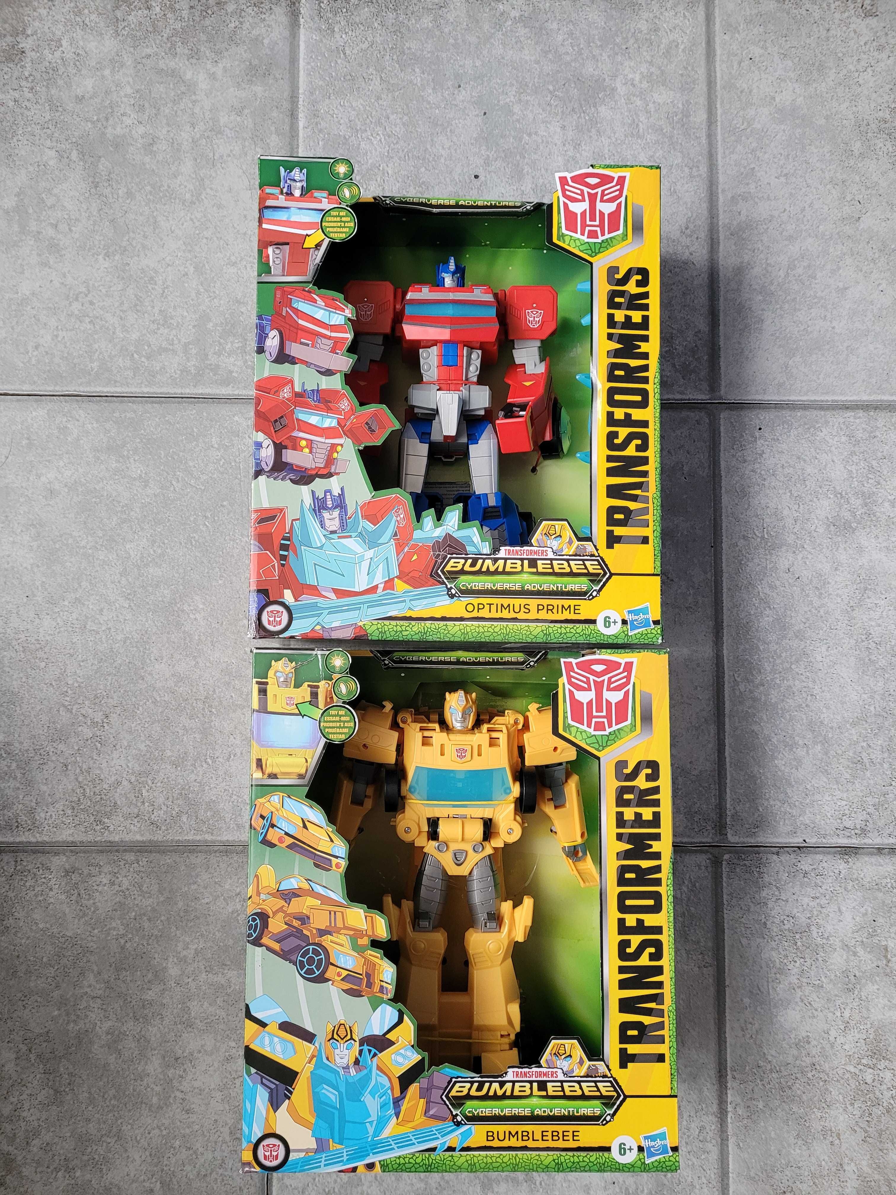 Nowe duże Transformers Optimus Bumblebee zamiana na Lego expert ideas