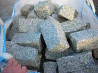 Granit palisada 10x10x20cm kostka granitowa brukowa obrzeże ziemia