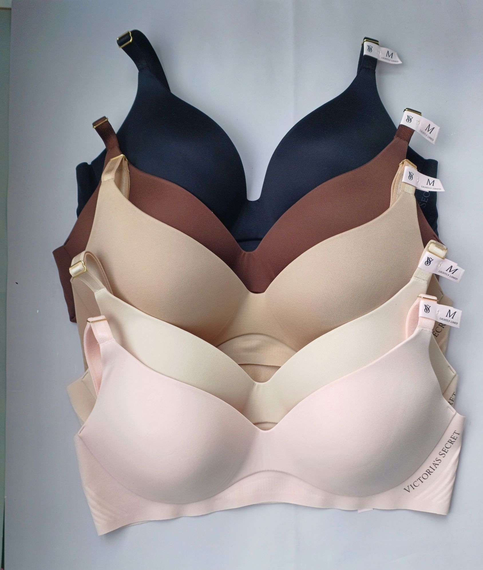 Оригінал Набір Victoria's secret, комплект VS, бюст VS, трусики pink