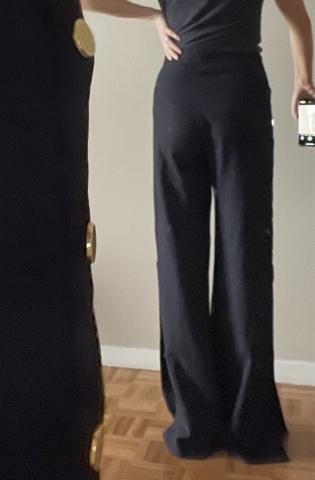 Calças Zara azuis com botões funcionais64551418538882124