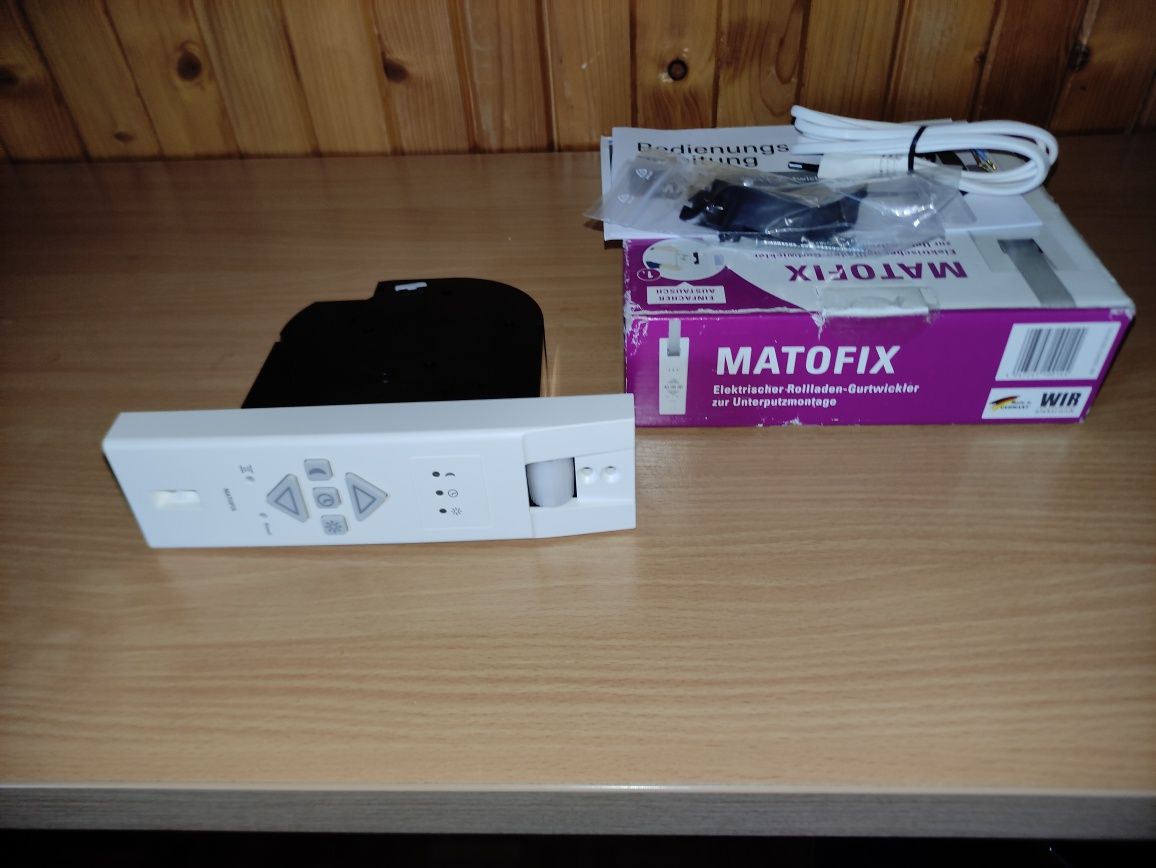 Elektryczny zwijacz rolet matofix