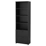 Estante IKEA BRIMNES preto 60x190 cm