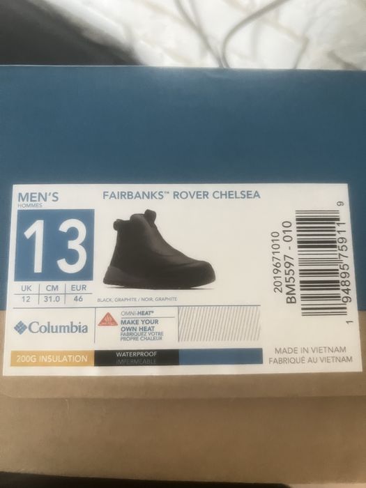 Продам нове взуття Columbia