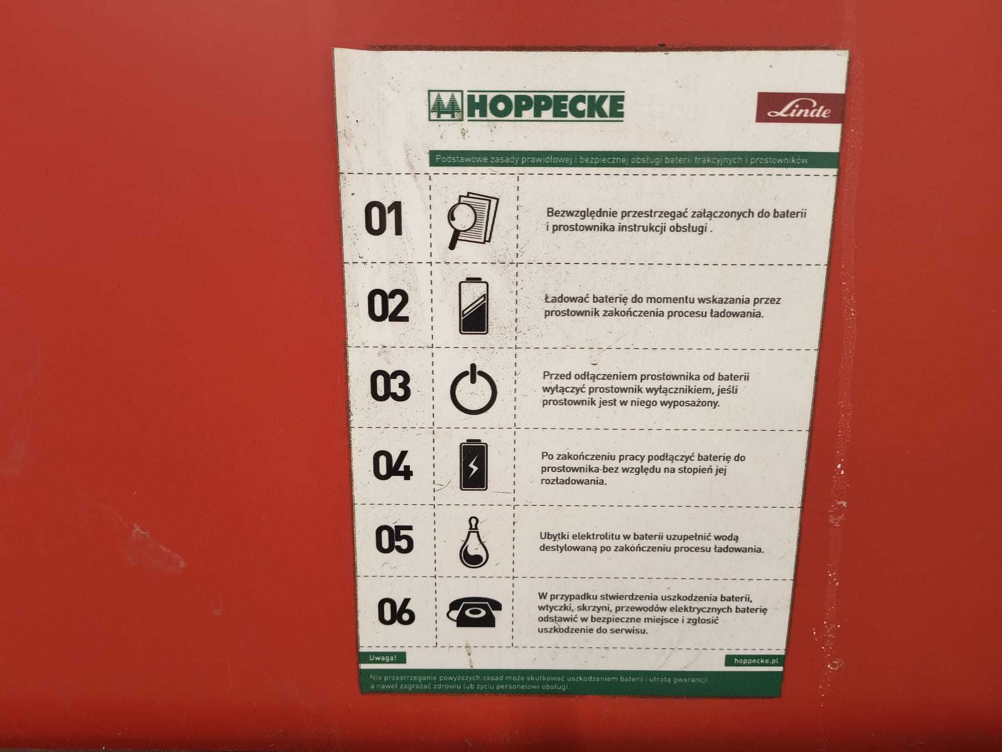 Akumulator do wózka widłowego