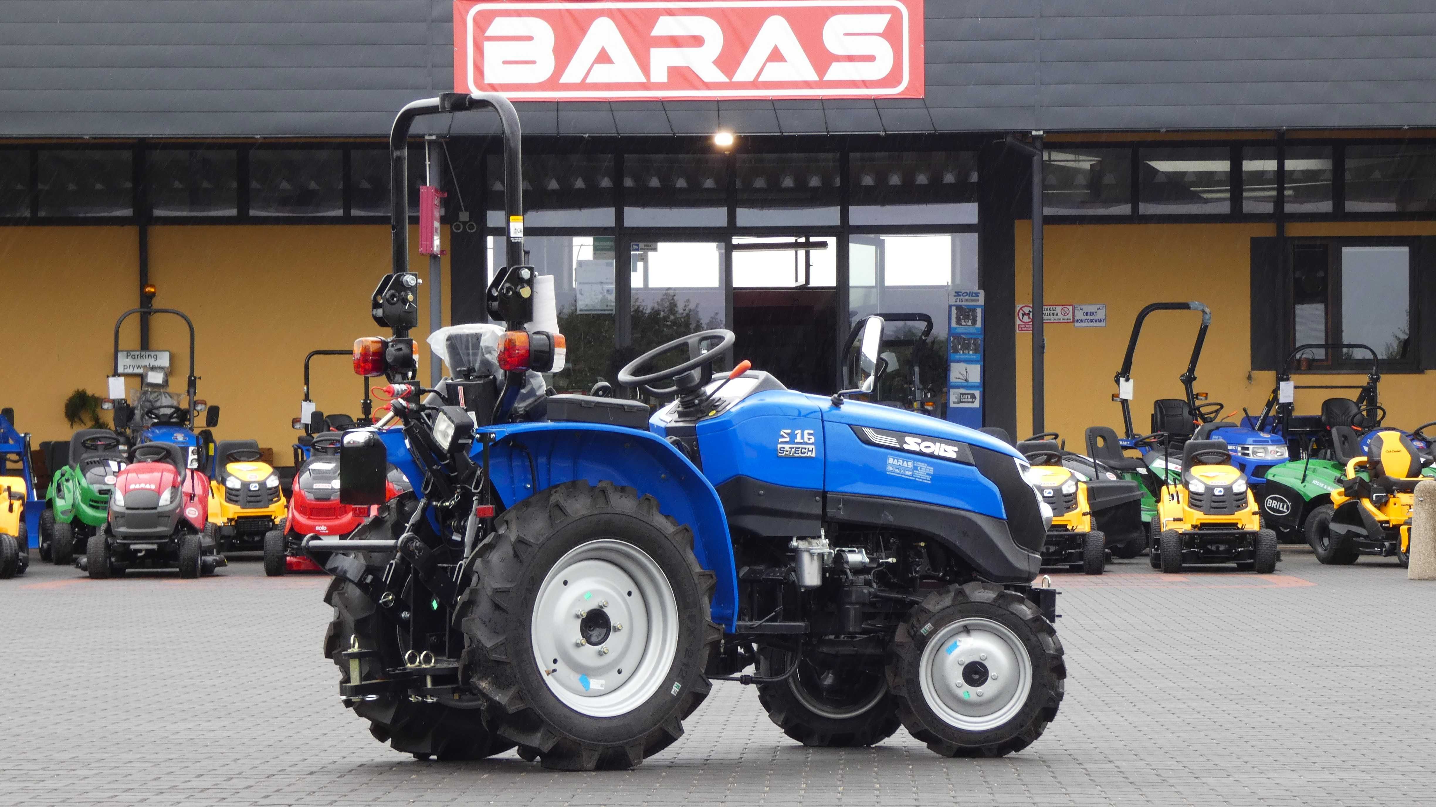 Traktor komunalny rolniczy Wspomaganie SOLIS S16 4WD - Baras