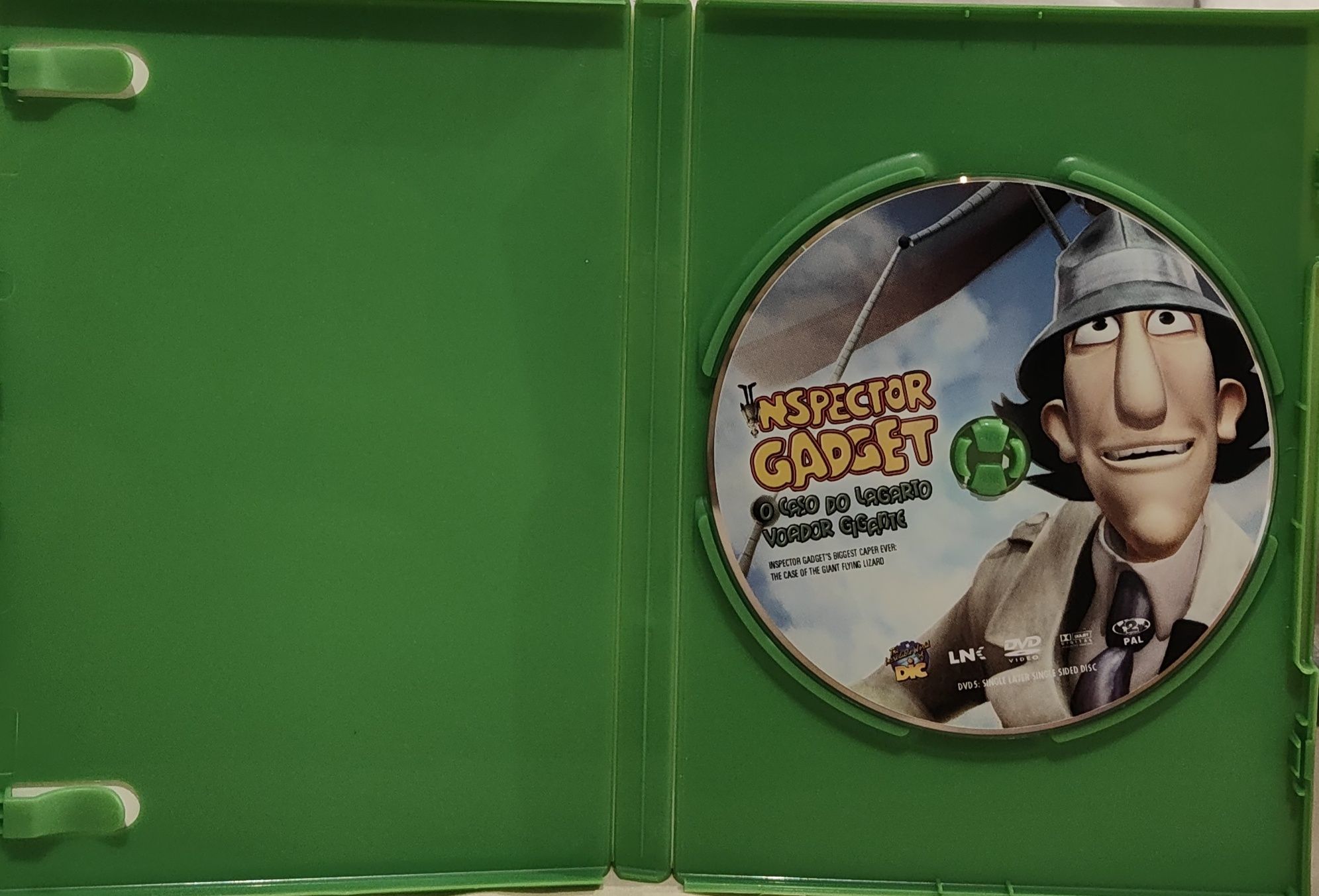 DVD Inspector Gadget - O Caso do Lagarto Voador Gigante