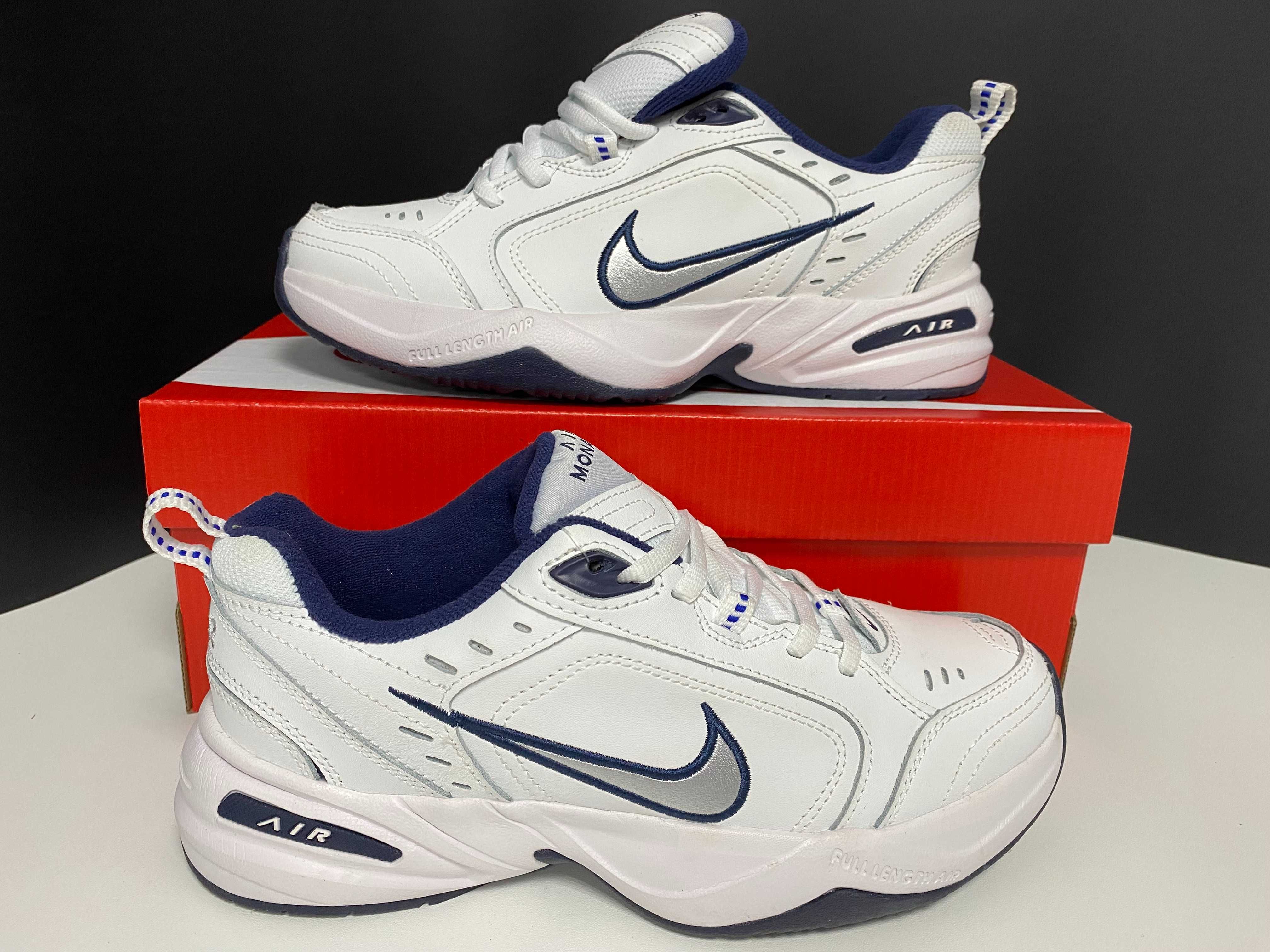 Кросівки Nike Air Monarch white/blue (41-46) код 39