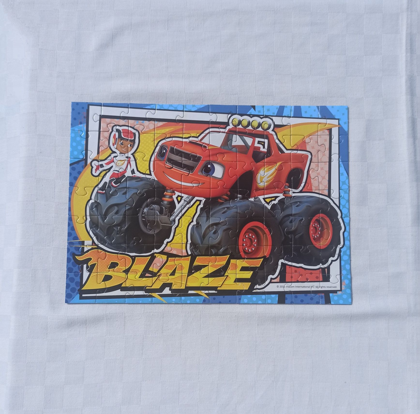 Puzzle Blaze i mega maszyny 4+ Trefl 4 in 1